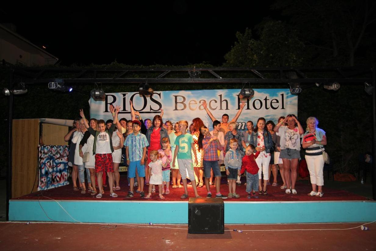 Rios Beach Hotel Бельдиби Экстерьер фото